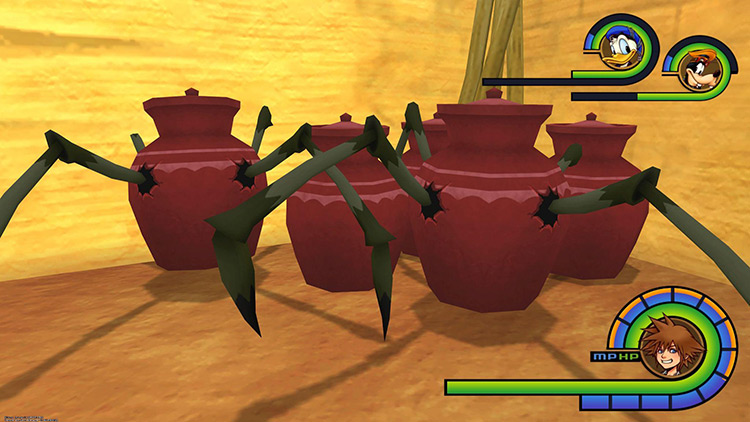 No, not creepy at all! Pot Spiders / KH1.5