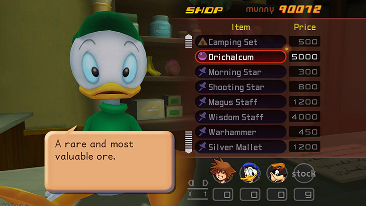 Traverse Town - Item Shop / KH1.5