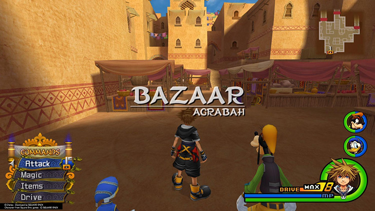 The Agrabah Bazaar starting point / KH2FM