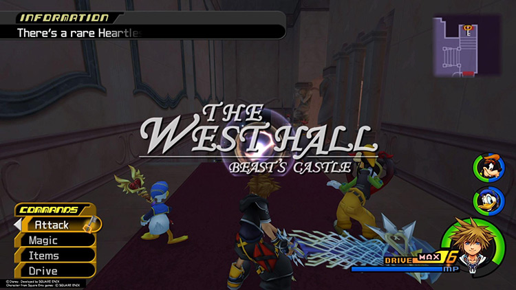 The West Hall in Beasts Castle / KH2FM