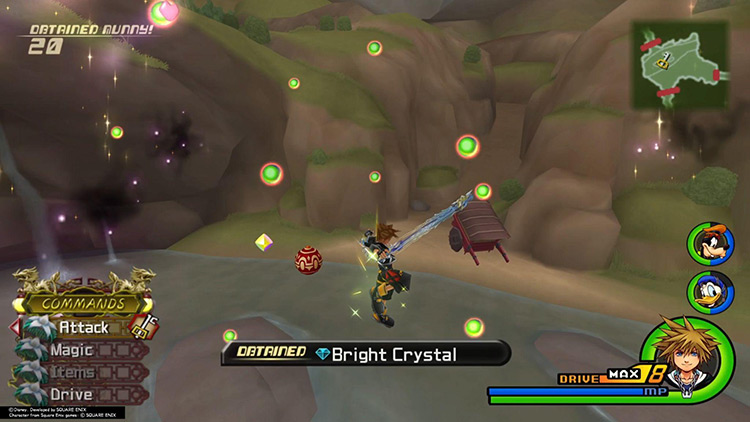 A Bright Crystal drop / KH2FM