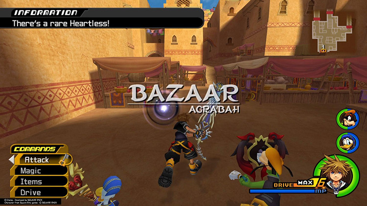 Bazaar area in Agrabah / KH2FM