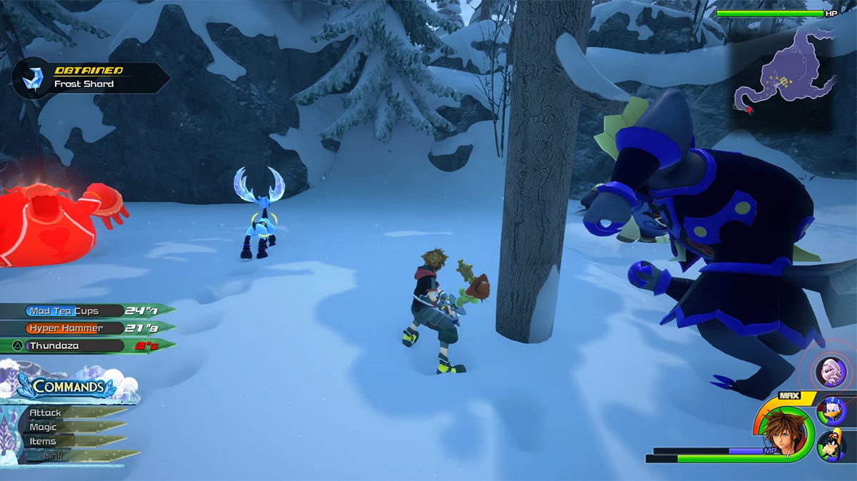 Frost Shard obtained  / Kingdom Hearts 3