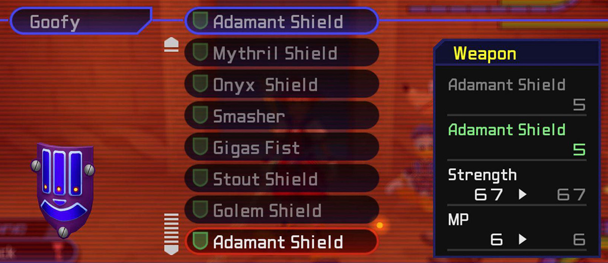 Adamant Shield stats