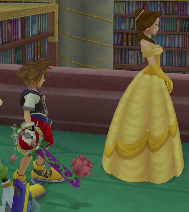 Sora with the Divine Rose Keyblade