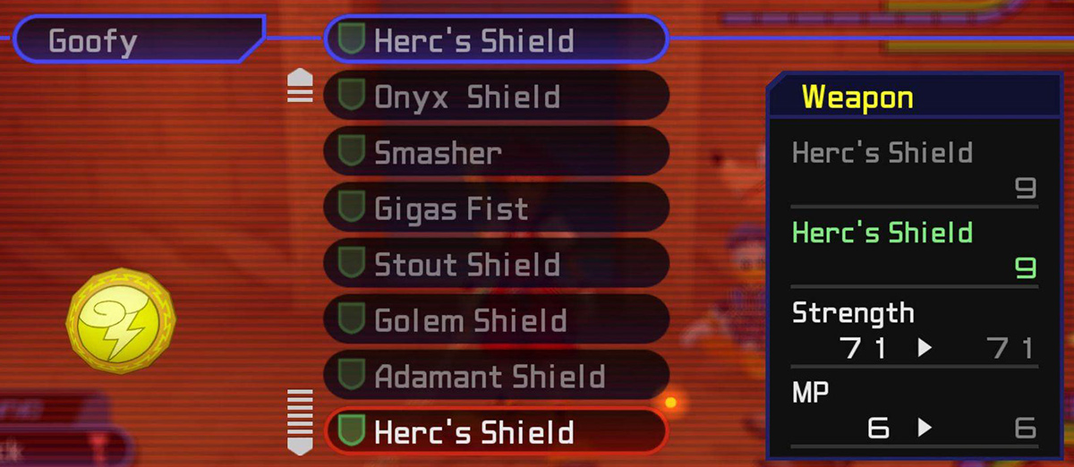 Hercs Shield stats