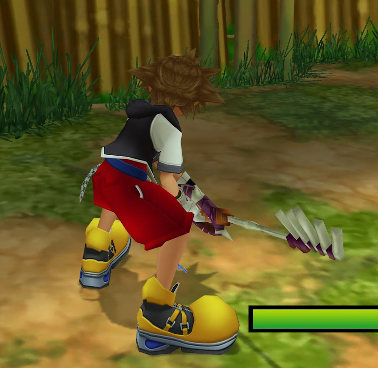 Sora with the Jungle King Keyblade