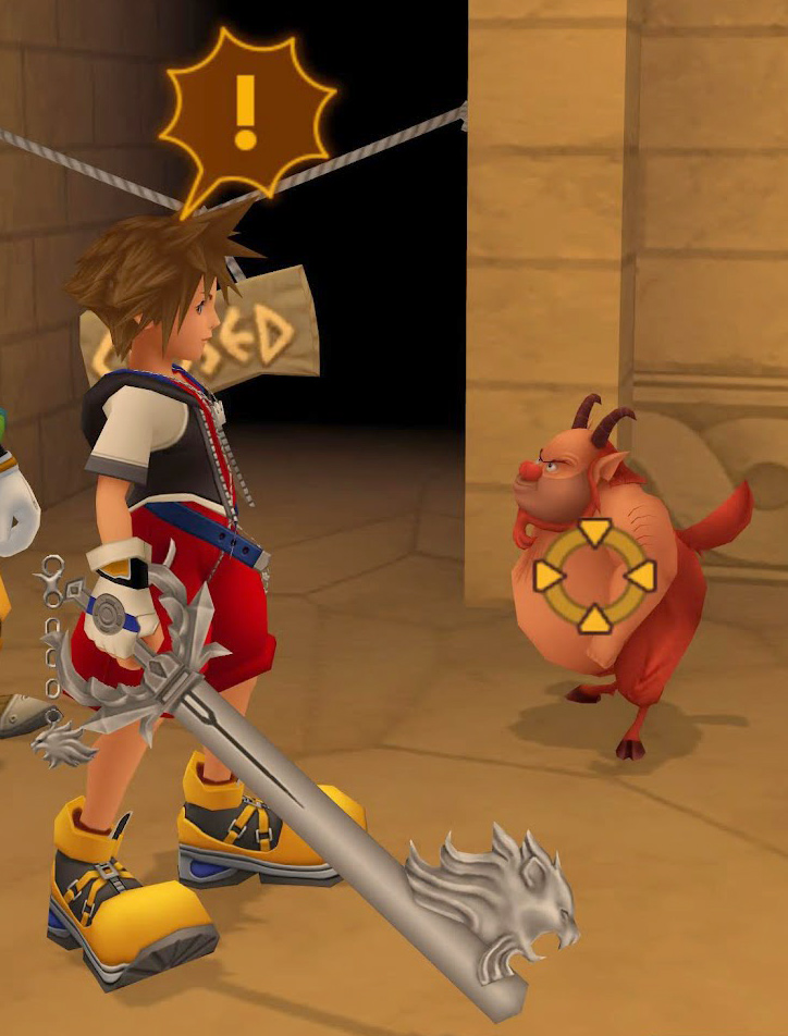 Sora with the Lionheart Keyblade