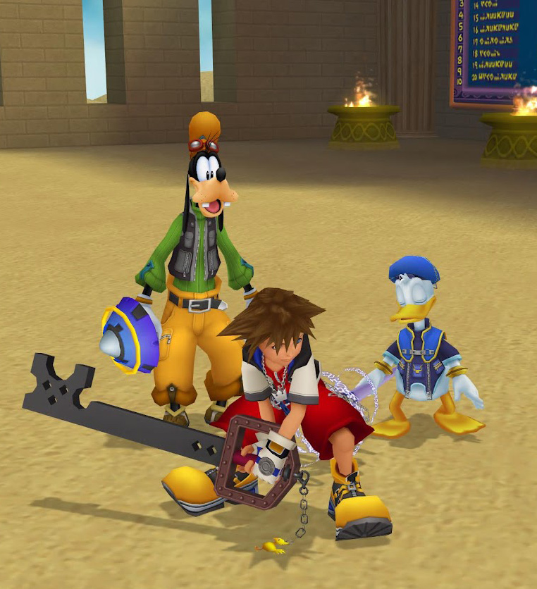 Metal Chocobo Keyblade - KH1.5 - Destiny Islands