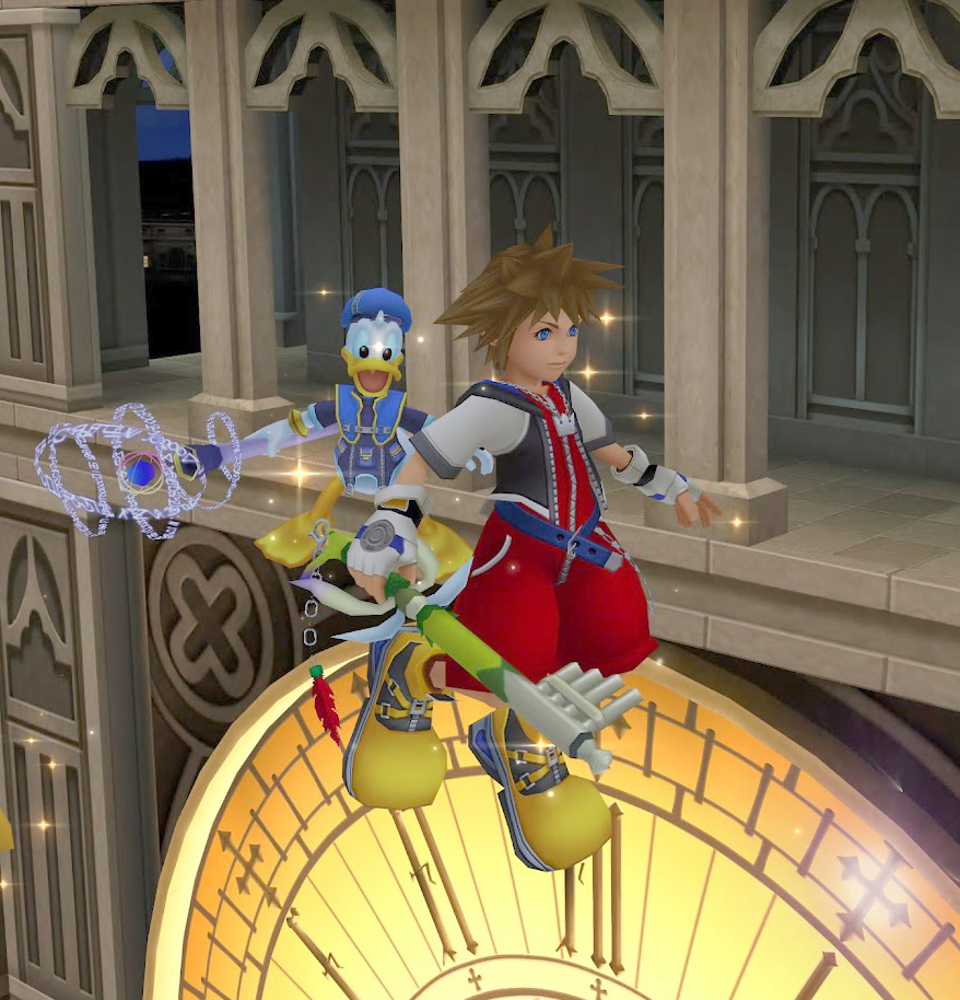 Sora with the Fairy Harp