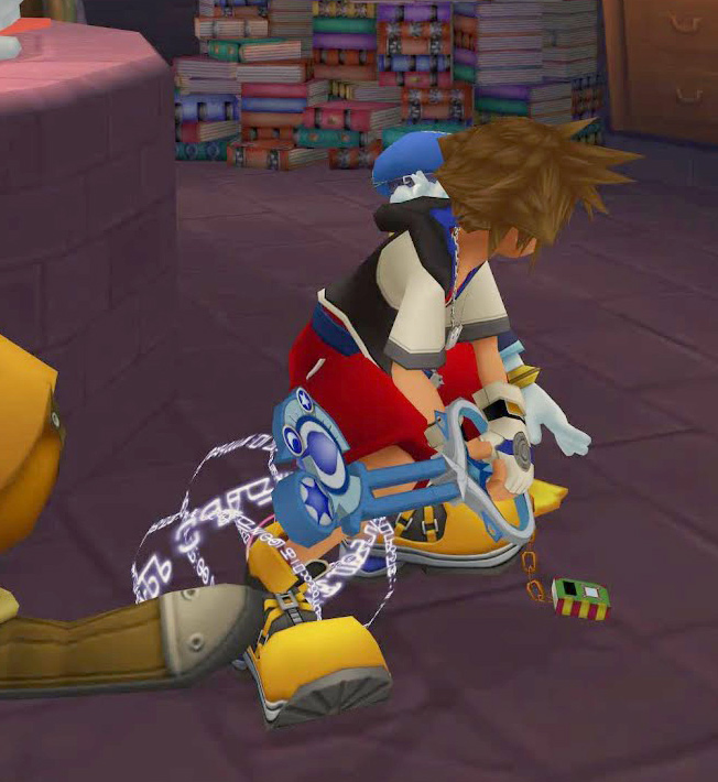 Sora with the Spellbinder Keyblade