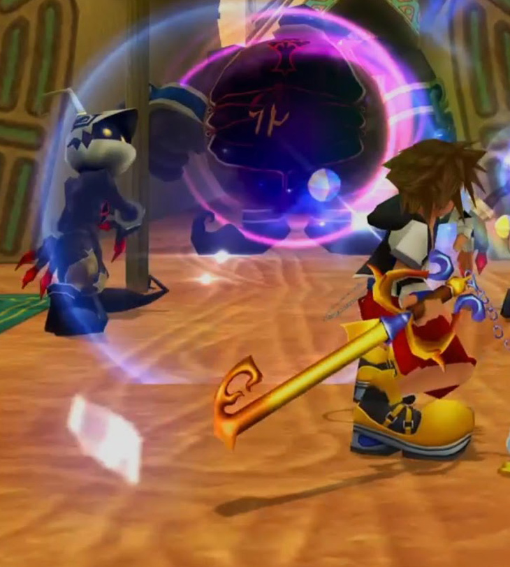 Sora with the Three Wishes Keyblade