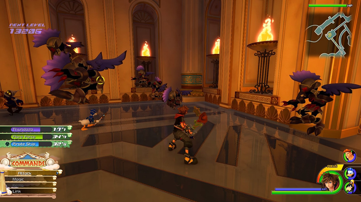 Air Soldiers attack Sora / Kingdom Hearts 3