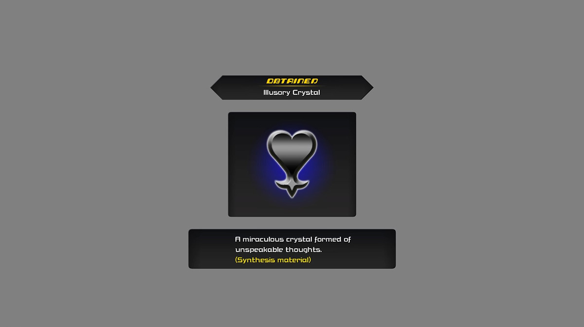 Illusory Crystal rewarded for clearing Battlegate 6 / Kingdom Hearts 3