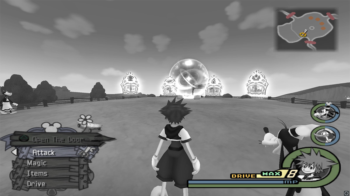 Cornerstone Hill, the hub in Timeless River / Kingdom Hearts 2.5