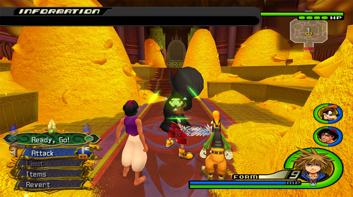 Mushroom V in Agrabah / Kingdom Hearts 2.5