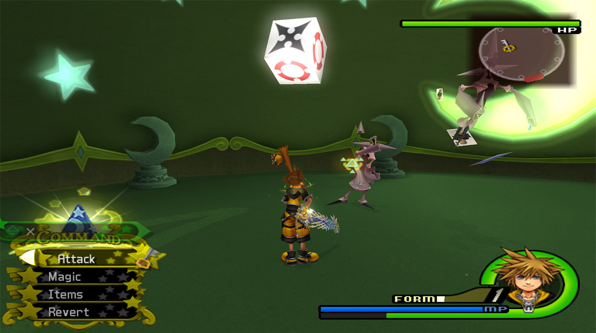 Gambler’s dice minigame / Kingdom Hearts 2.5