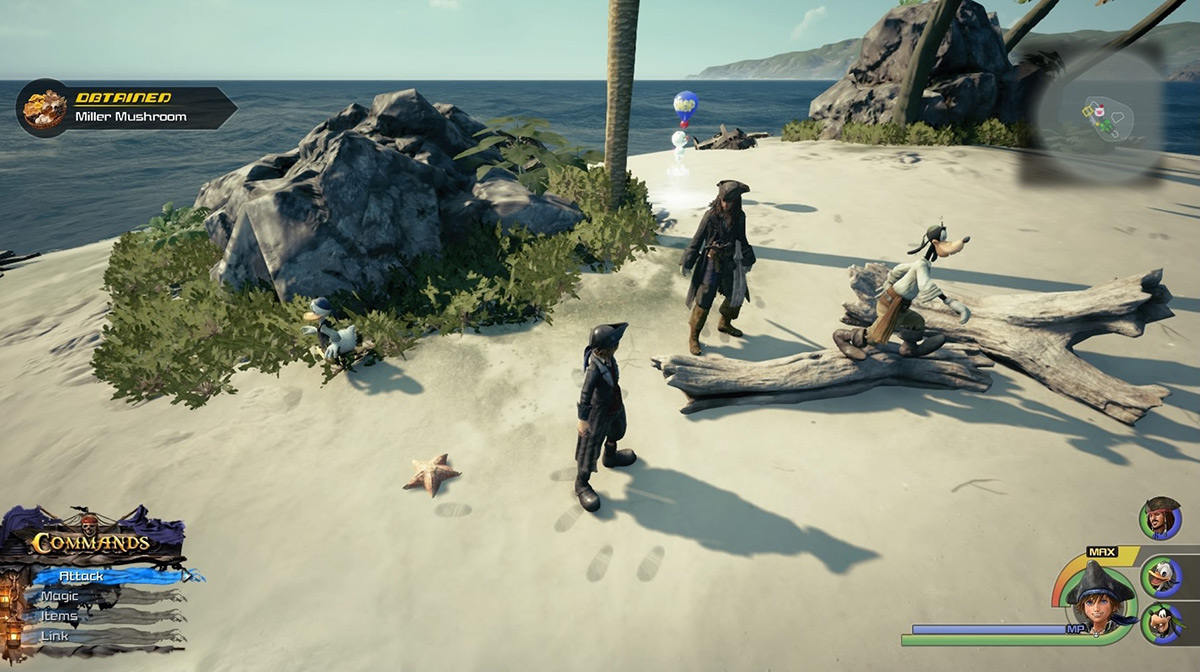 Check the driftwood on Forsaken Isle for more Miller Mushrooms / Kingdom Hearts 3