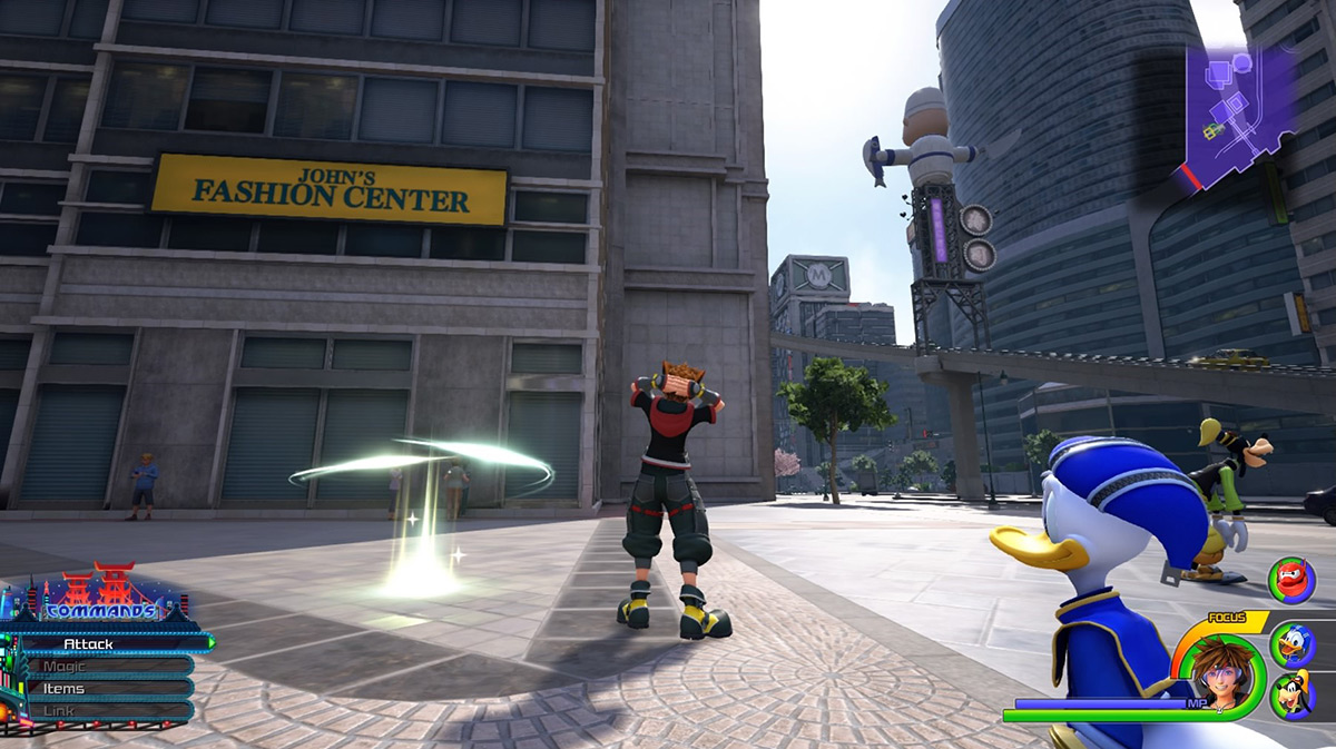 Look for a giant chef’s statue near the South District save point / Kingdom Hearts 3