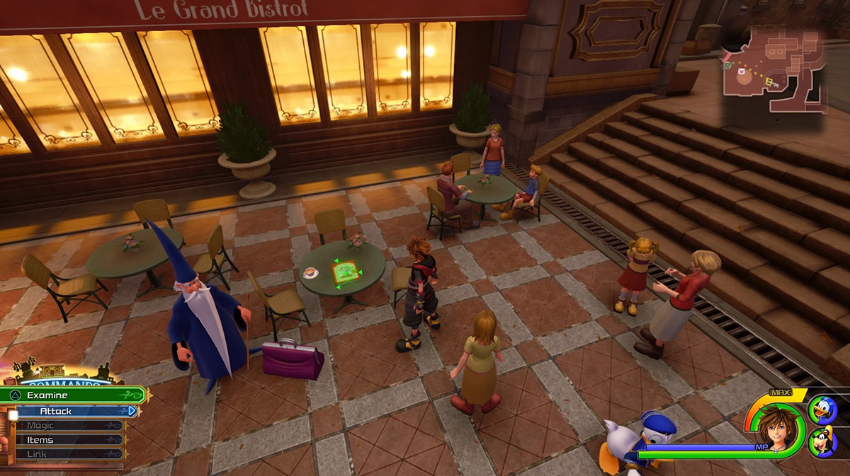 Merlin’s got the book with entrance to the Hundred Acre Wood / Kingdom Hearts 3