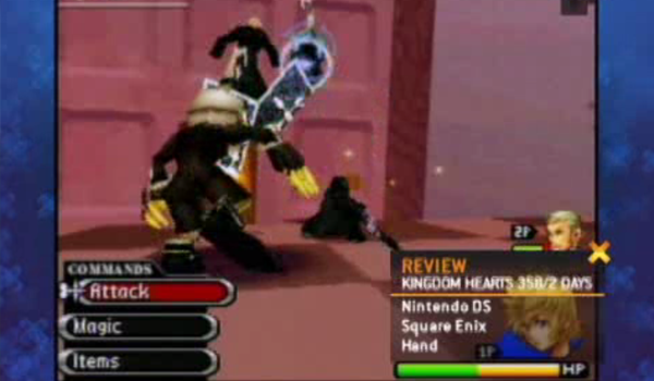 kingdom hearts 358/2 days xplay video