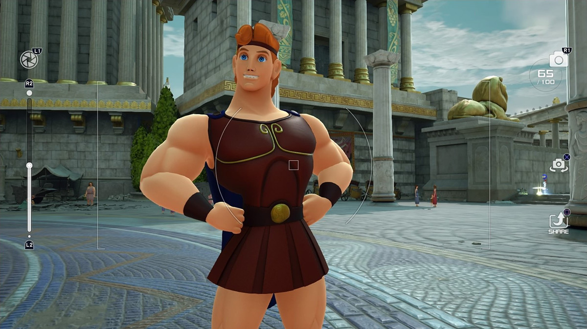 A Shot of Hercules in all his glory / Kingdom Hearts 3