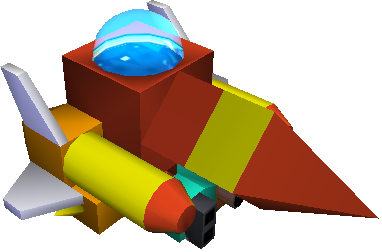 Kingdom Hearts Highwind Gummi Ship